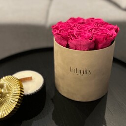 Flowerbox pudełko wieczne róże unikalny prezent bukiet różowe
