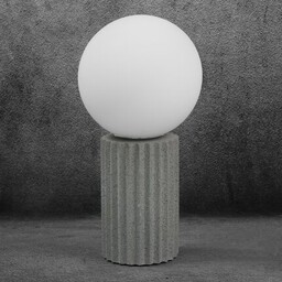 Lampa stołowa ASPEN na podstawie z betonu 16