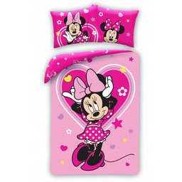 pościel dziecięca Myszka Minnie 100% bawełna 140x200