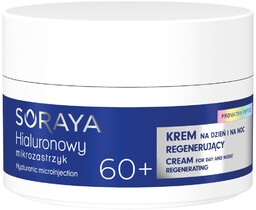Soraya Hialuronowy Mikrozastrzyk Pro Matrix, krem regenerujący 60+,