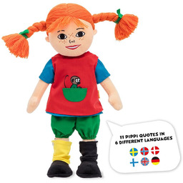 Miękka lalka mówiąca Pippi Langstrumpf 40 cm przytulanka