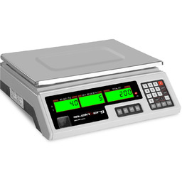 Waga sklepowa kontrolna 339x233mm zasilacz + akumulator 40kg