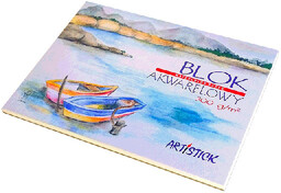 Blok akwarelowy, A5, 12 arkuszy