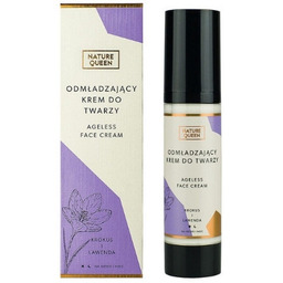 Nature Queen Odmładzający krem do twarzy Krokus