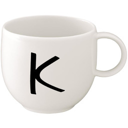 Villeroy & Boch Kubek z literą K Letters