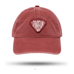 GymBeam Sunday Dad Cap Washed Burgundy UNI