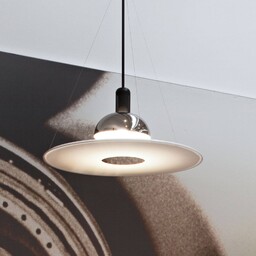 FLOS Lampa wisząca designerska FRISBI, możliwość ściemniania, biały