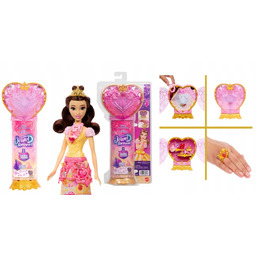 Disney Princess Jewel Reveal Lalka księżniczka Bella Mattel
