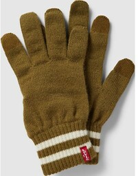 Rękawiczki z detalem z logo model ‘BEN’