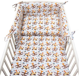 Kerstin POŚCIEL 120x90 OCHRANIACZ 3 el DO ŁÓŻECZKA