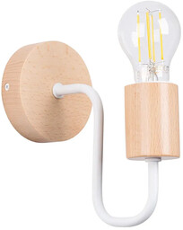 Lumes Biały metalowy industrialny kinkiet - D285-Avic