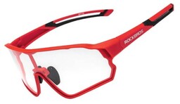 Rockbros Okulary rowerowe, fotochromowe 10135R (czerwone)