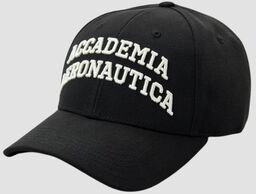 AERONAUTICA MILITARE Czarna czapka z daszkiem