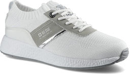 Big Star Białe Sneakersy Damskie Półbuty Lekkie
