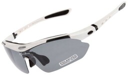 ROCKBROS Okulary rowerowe z fotochromem 10142 (białe)