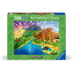 Puzzle 2D: World of Minecraft 1500 elementów