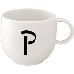 Villeroy & Boch Kubek z literą P Letters