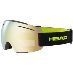 Gogle Head F-LYT lime black 2023