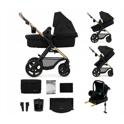 Wózek wielofunkcyjny Kinderkraft Moov 2 4w1 Czarny