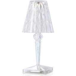 Kartell Lampa Stołowa, Przezroczyste Pmma, Barwione Lub Metaliczne.,