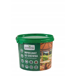 Impregnat do drewna kolor Palisander 5L z woskiem