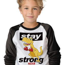 PIŻAMA DZIECIĘCA 152cm Dinozaur T-Rex Strong Wzory