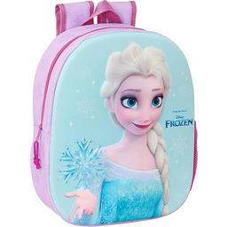Safta FROZEN 3D plecak szkolny, wzór 3D, dostosowany