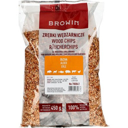 BROWIN Zrębki Olcha 450 g klasa 2 Zyskaj