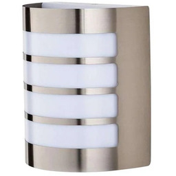 Lindby - Noyan Ścienna Lampa Ogrodowa Stainless Steel