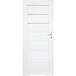 Skrzydło drzwiowe Prim slim 12 biały podcięcie 70