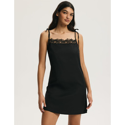 Koszula nocna AMETHYST Esotiq czarny S