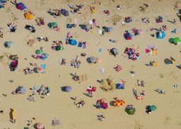 Puzzle Plaża Piatnik