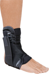 Orteza stawu skokowego z systemem szybkiego sznurowania