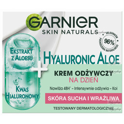 GARNIER - HYALURONIC ALOE CREAM - Lekki krem