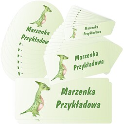 Etykiety naklejki, zestaw naklejek, imienne, imię nazwisko,