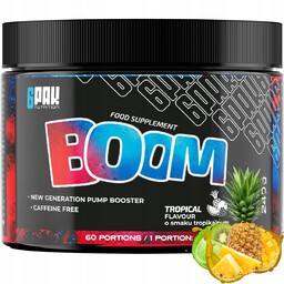 Boom Mocna Przedtreningówka Mega Pompa Mięśniowa Aakg L-Cytrulina