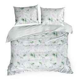 Eurofirany Pościel satynowa 220x200 Spring 28 biała