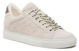 Zadig&amp;amp;Voltaire Sneakersy La Flash Folk Beads SWSN00415 Beżowy