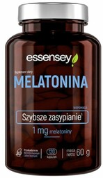 Essensey Melatonina - Kapsułki na szybsze zasypianie -