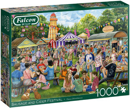 Jumbo, puzzle, Falcon - festiwal kiełbasy i cydru,
