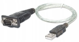 Kabel adapter Manhattan Usb/com RS232 0,45m