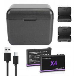 Wymienna Bateria 2,3AH Do Kamer INSTA360 X4 Ze