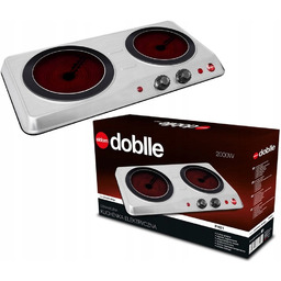 Eldom PH21 ceramiczna kuchenka elektryczna 2-płytowa moc 2200W