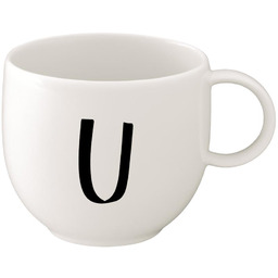 Villeroy & Boch Kubek z literą U Letters
