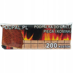 Podpałka do grilla opak. 200 kostek Rozpałka eko