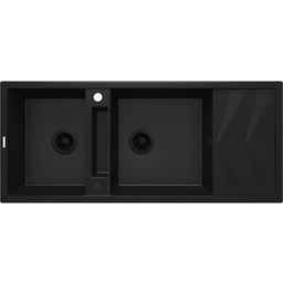 DEANTE Zlewozmywak dwukomorowy z ociekaczem Magnetic ZRM N213