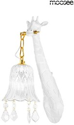 MOOSEE lampa ścienna GIRAFFE biała