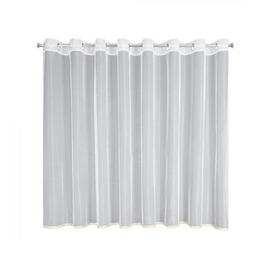 Firana CASSIE 300 x 150 cm przelotki biało-złoty