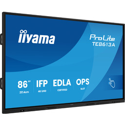 Monitor interaktywny iiyama 86" TE8613A-B2AG 4K UHD, Google