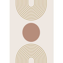 Dywan Madrid 160 x 230 cm geometryczny beżowy